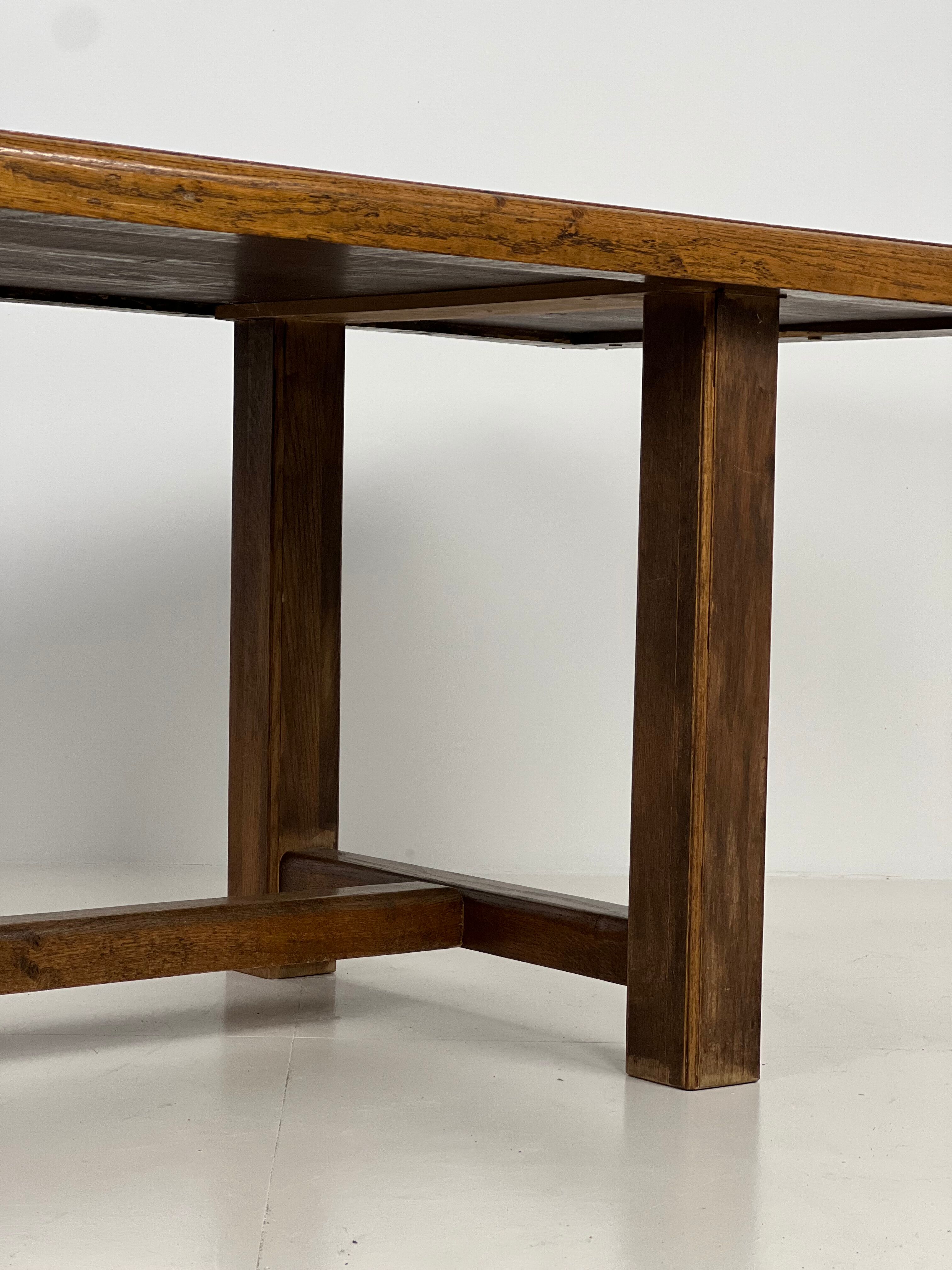 Large monastery table dining table