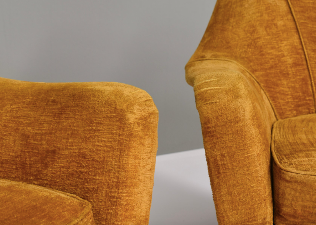 Set of 2 armchairs Italy 1950