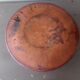 Antique dish in glazed terracotta