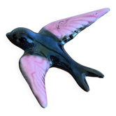 Ceramic swallow to hang up