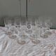 Set of 11 wine glasses Meisenthal XIXth