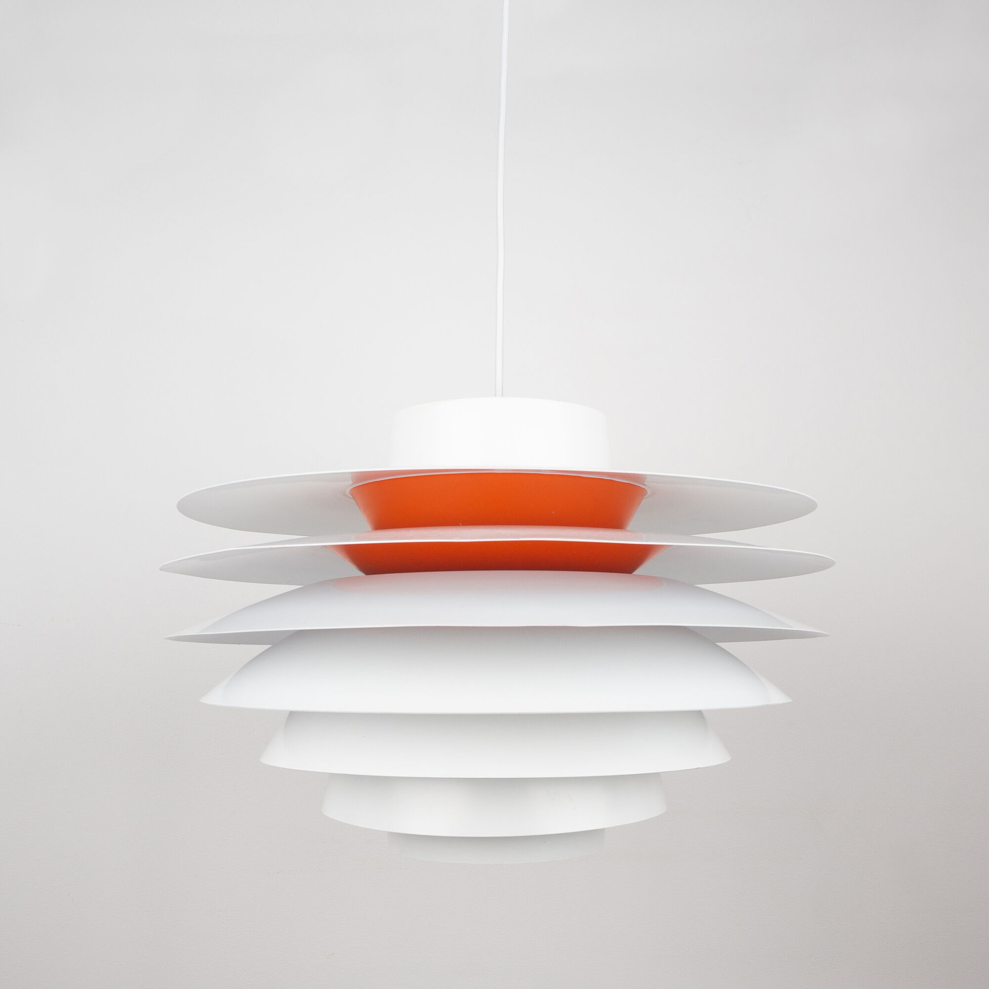 Danish vintage pendant lamp Verona by Svend Middelboe, Nordisk Solar, Denmark, 1962
