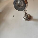 Adjustable brushed metal spotlight - articulated headlight lamp