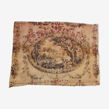 Wall tapestry 19th Louis XVI style