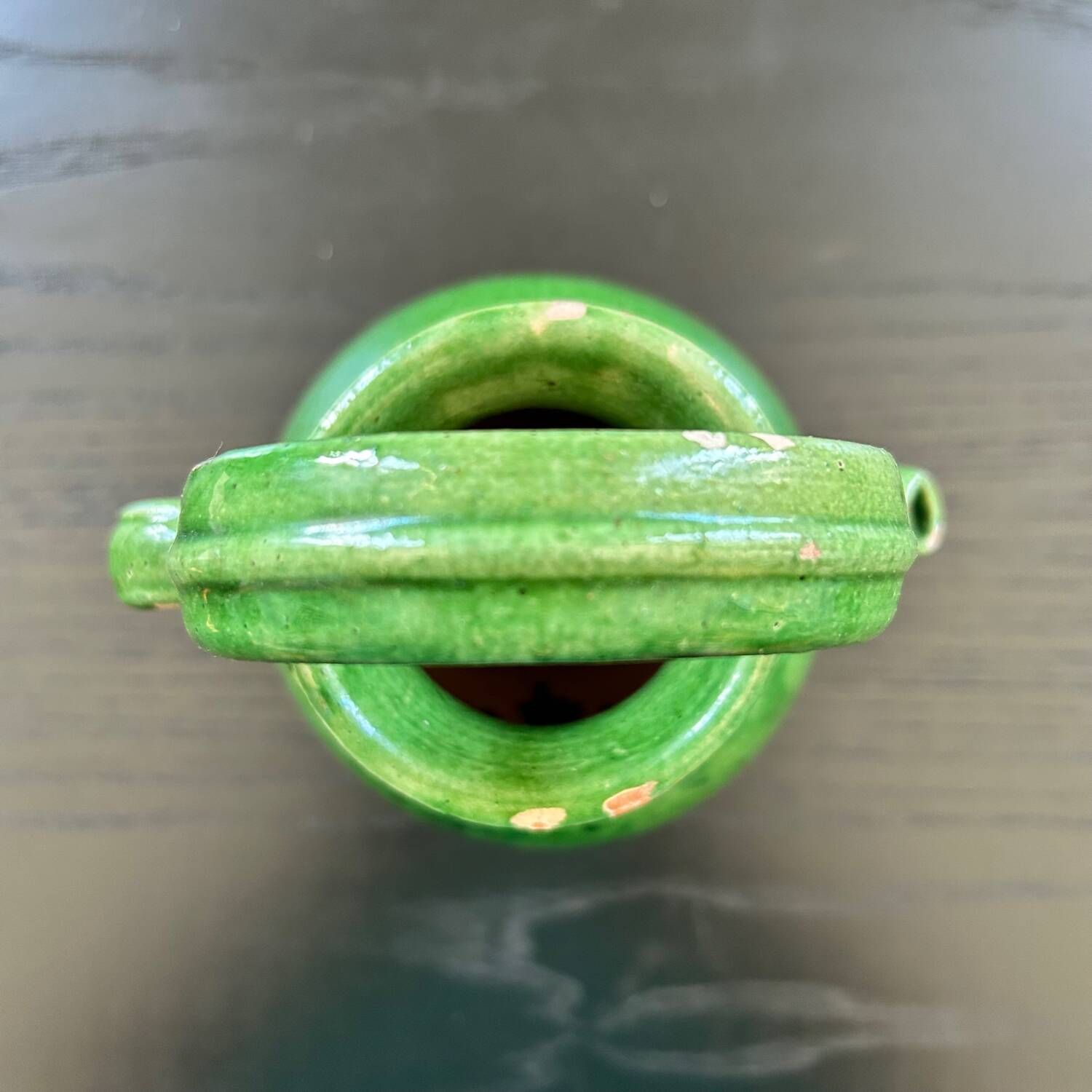 Ancient green gargoulette