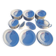 Apulum porcelain dinner service, 54 pieces
