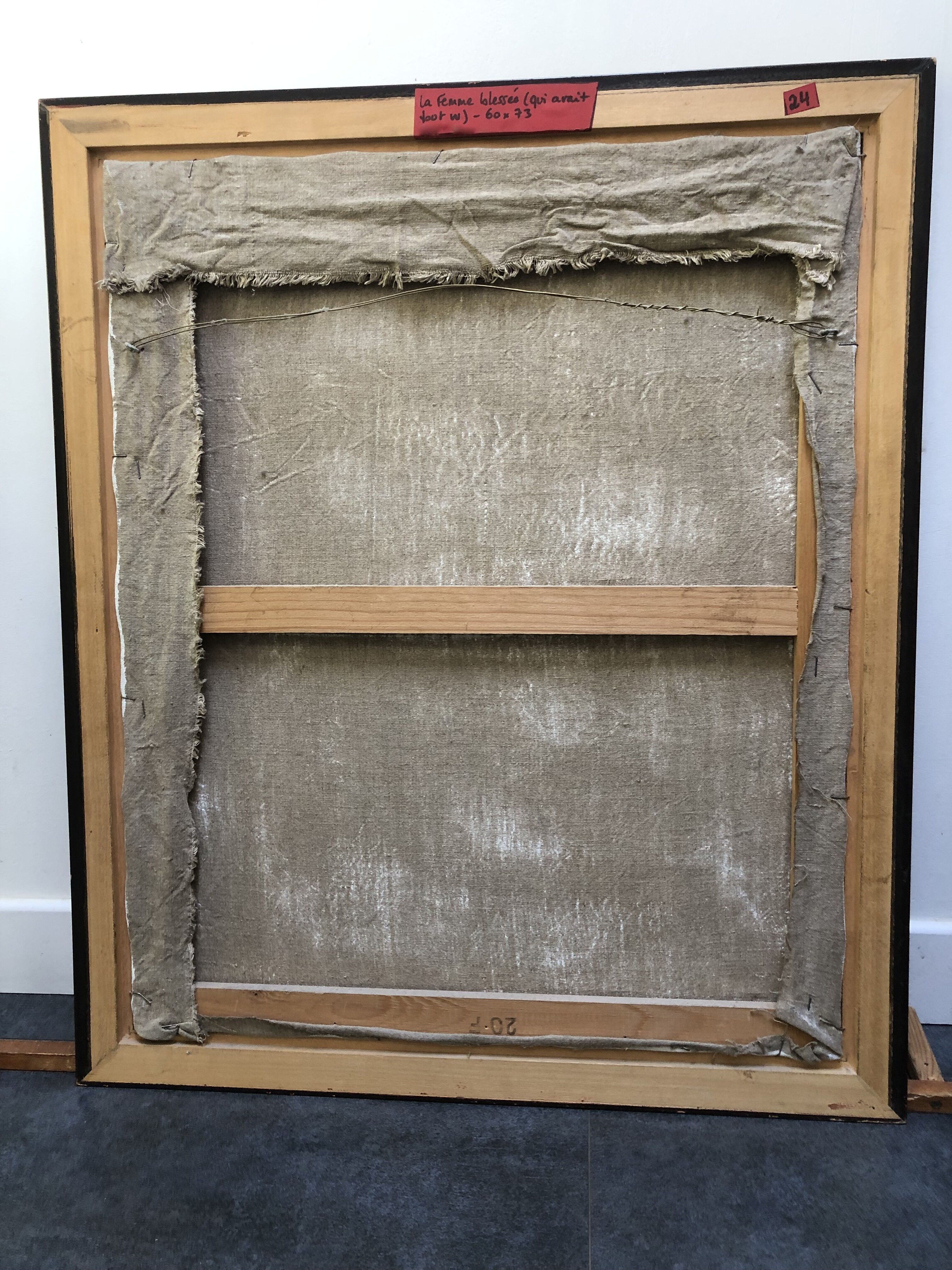 Painting "The Wounded Woman (Who Had Seen Everything)"