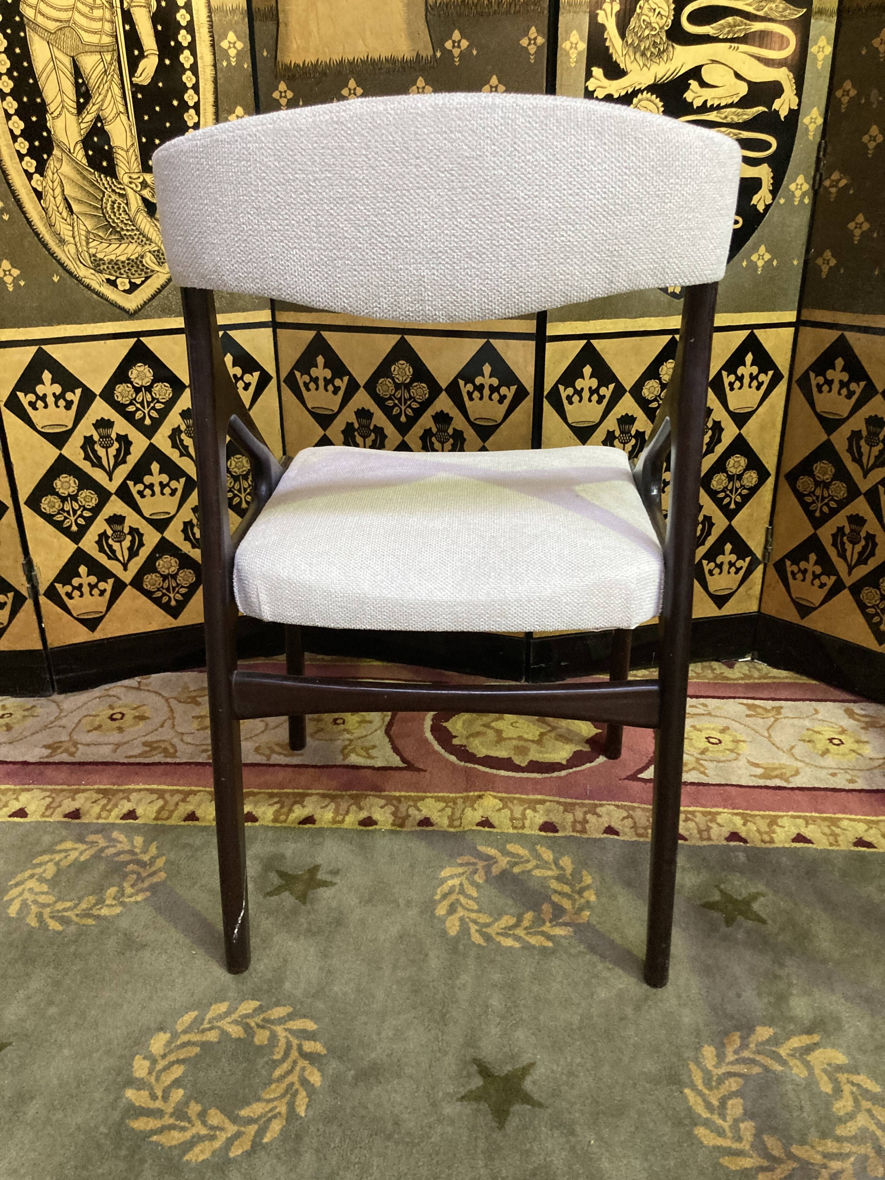 6 chairs 70s mahogany