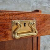 Antique sideboard chest of drawers Art Deco oak