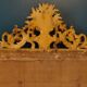 19th 10th gilded stuccoed wood mirror 90 x 180 cm
