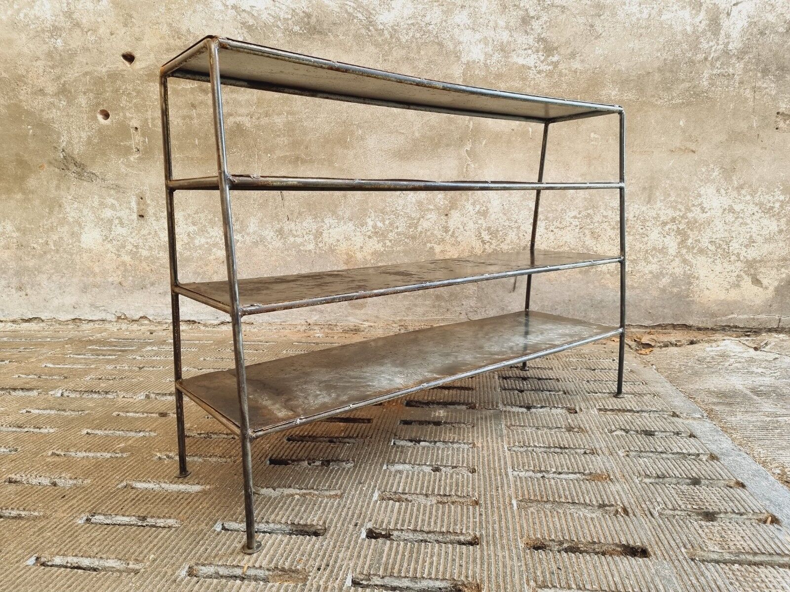 Industrial shelving kitchen rack steel