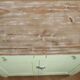 Buffet green almond massive parisienbois vintage