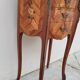 Louis xv style bedside table in rosewood marquetry