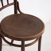 Antique Thonet bentwood chairs (circa 1920). Set of 4 pieces #14