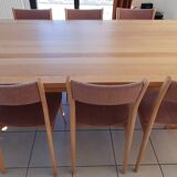 Set of 3 1970s sled chairs by the brand SELF.