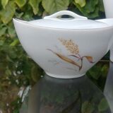 Coffee service Eschenbach Bavaria-Germany in fine porcelain decoration wheat Vintage years 70/80s
