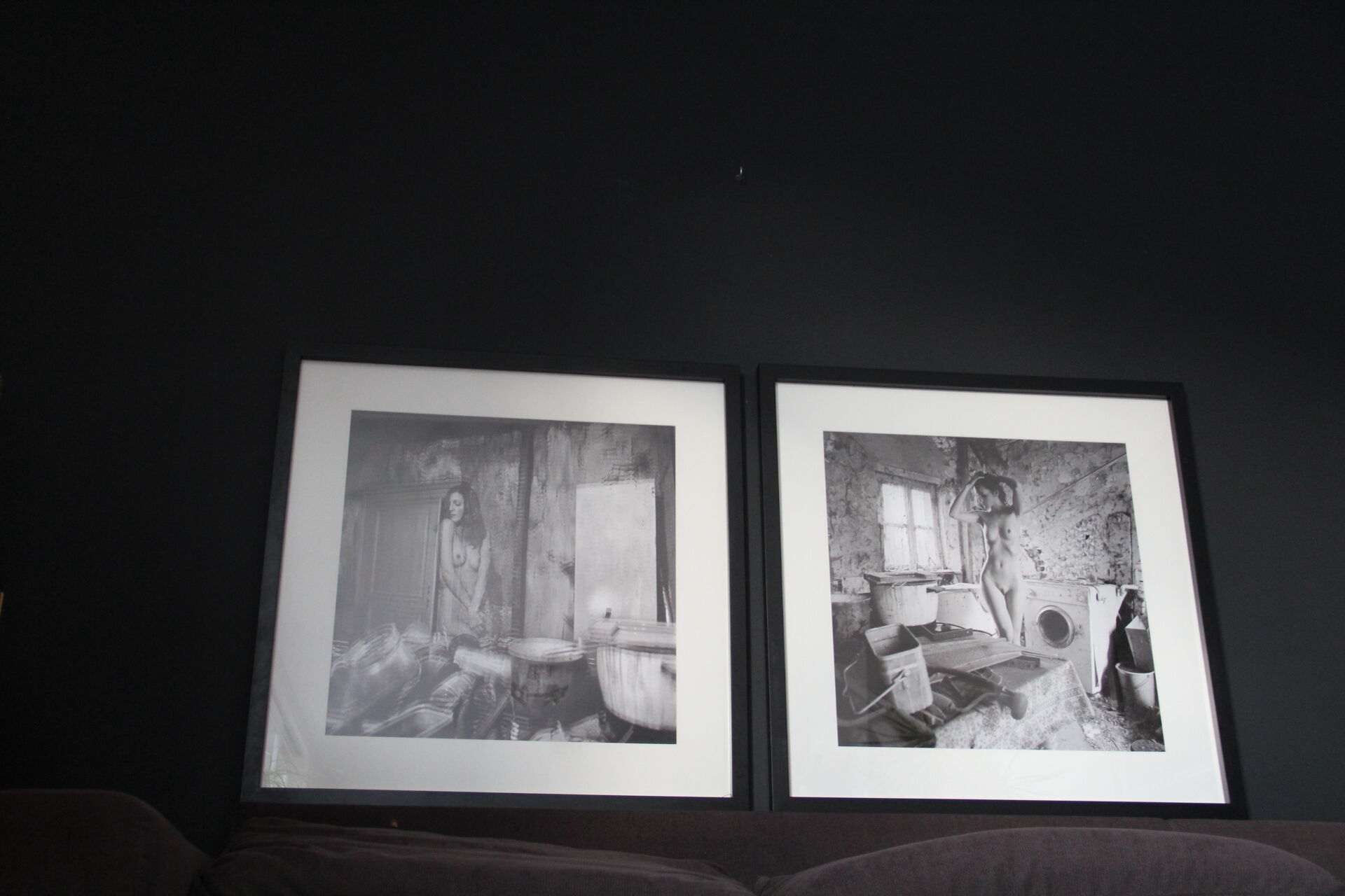 Two large original silver prints