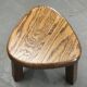 1960s Czechoslovak Mid-Century Solid Oak Nesting Tables, Set of Three