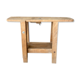 Old wooden workbench for children
