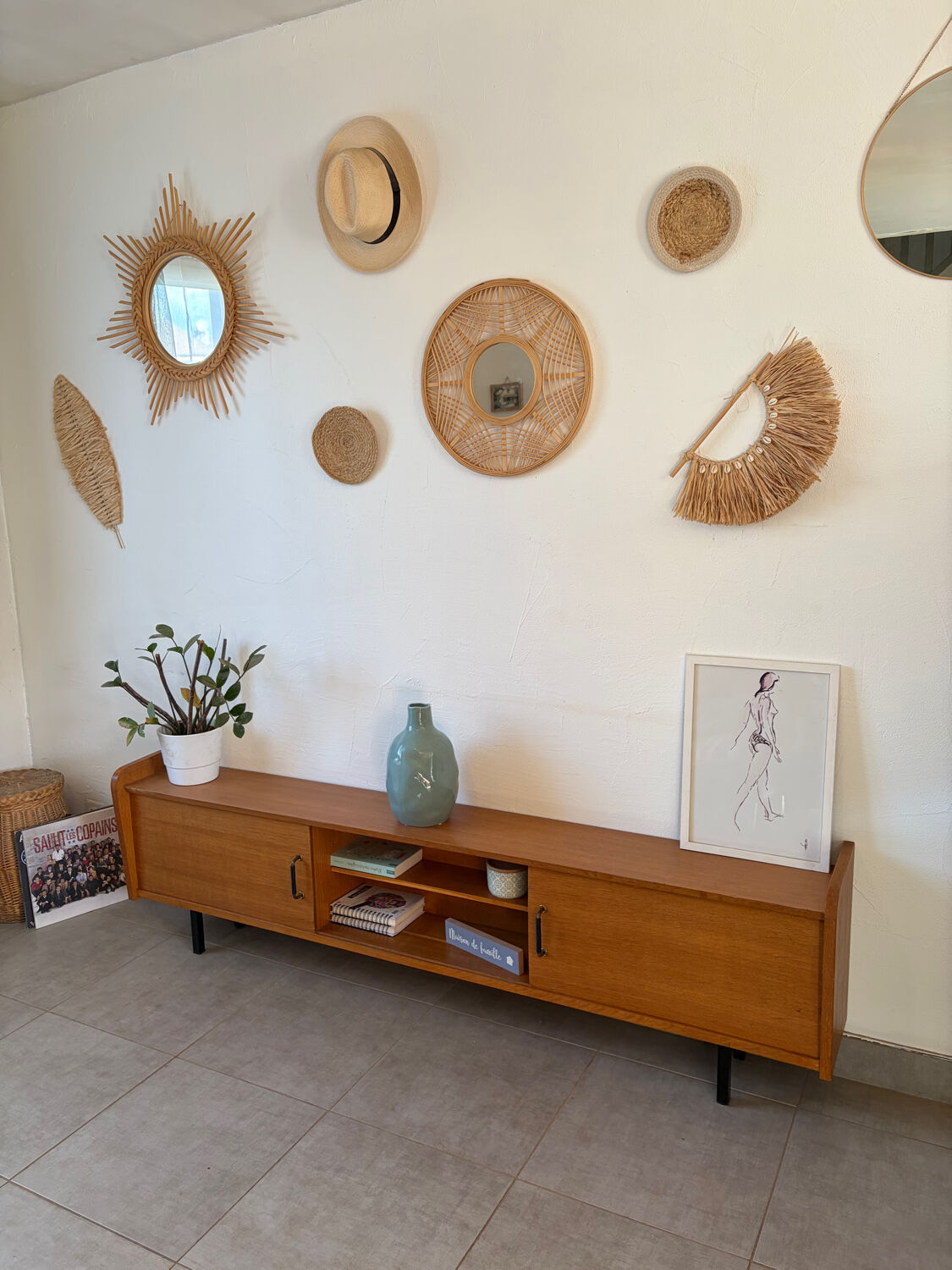 Vintage enfilade (shallow)