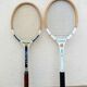 2 anciennes raquettes vintage tennis Marco et Montana