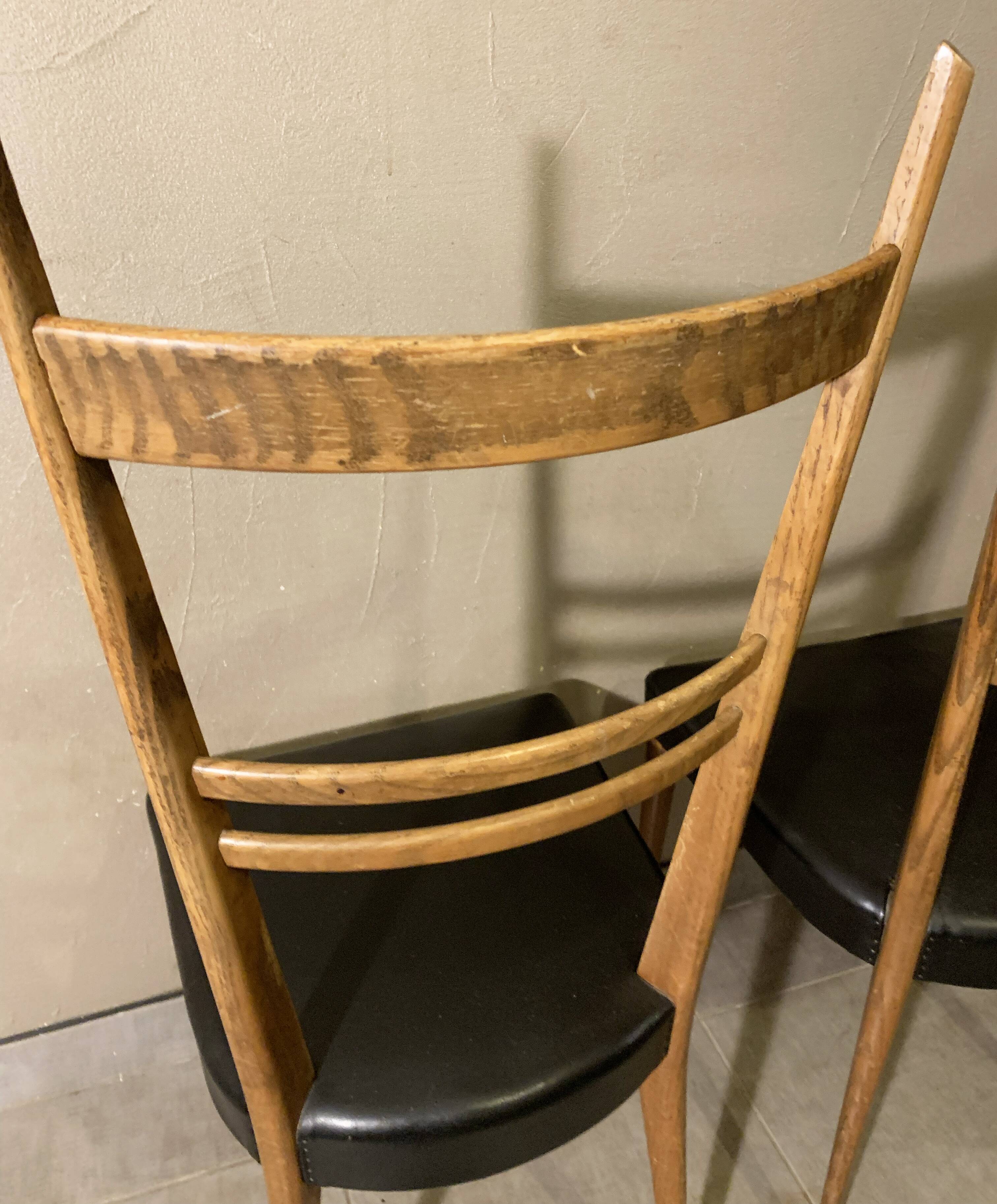 Pair of Italian chairs from the 1950s