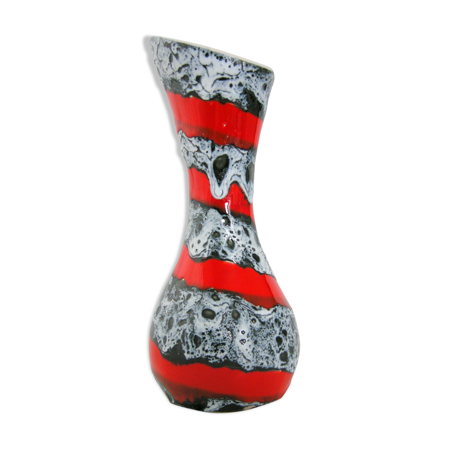 Vase Luc Vallauris vintage 1950 ceramic