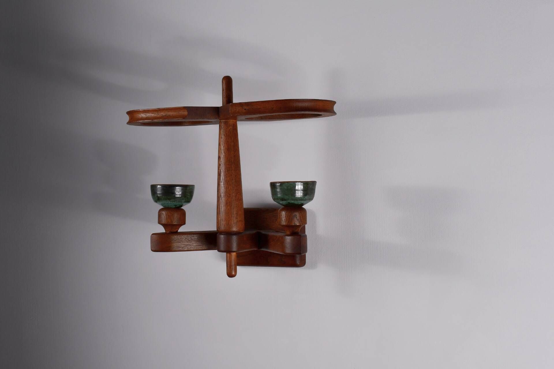 Wall lamp by Guillerme et Chambron for Votre Maison. 1960s (B)