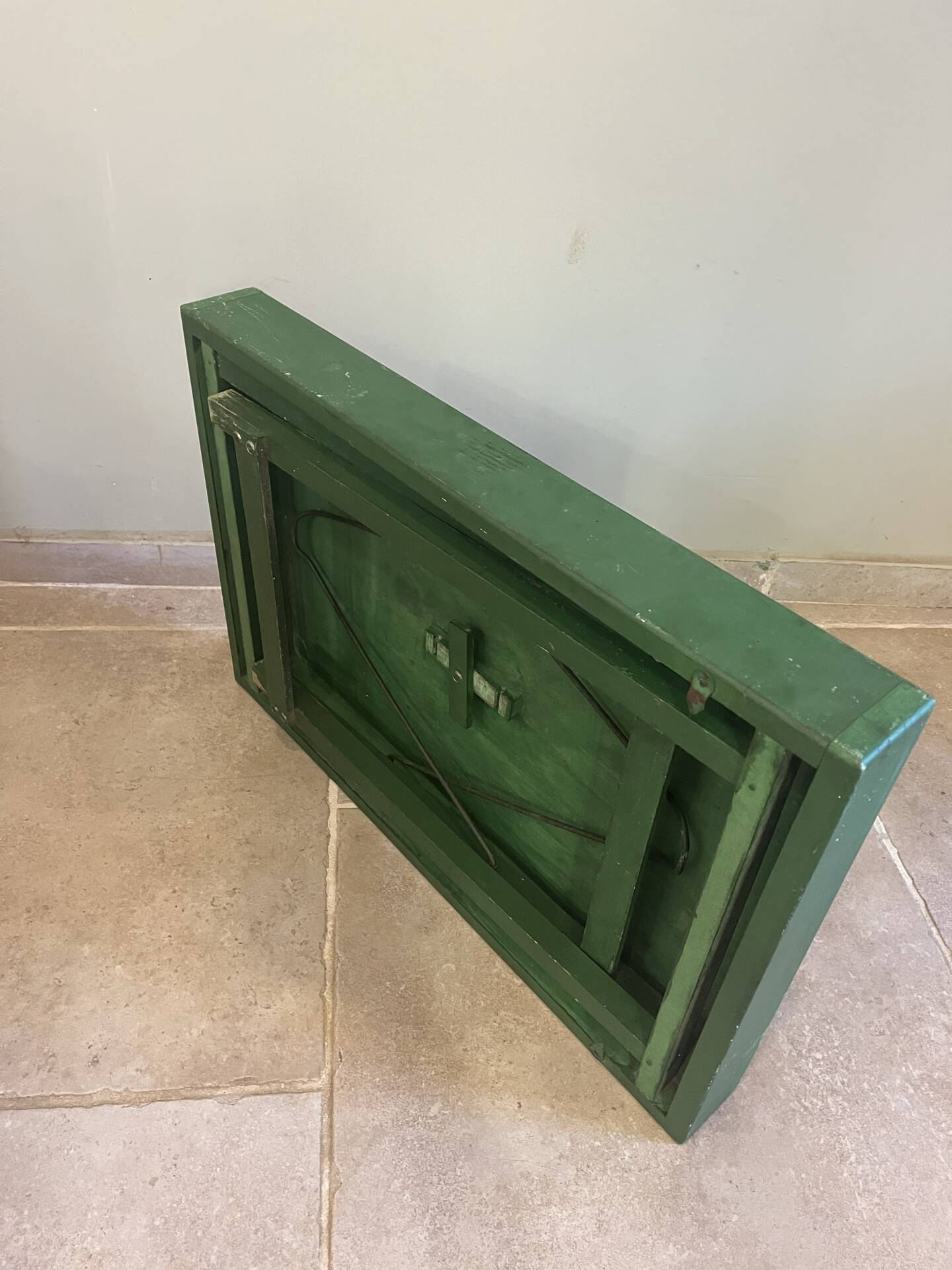 Folding side table