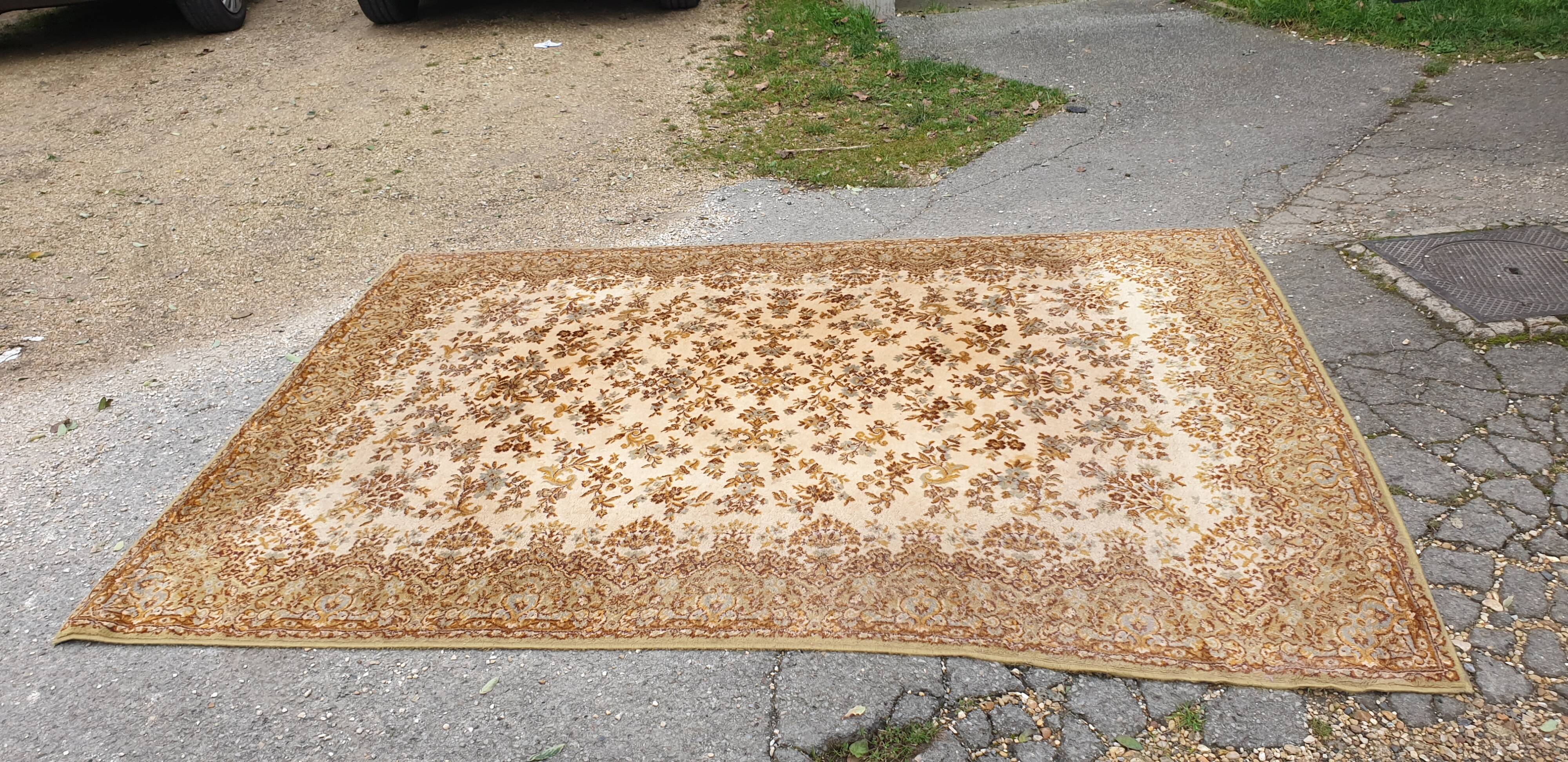 Oriental carpet wool 170x140cm