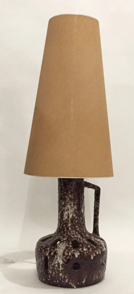 Ceramic floor lamp