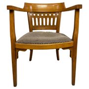 Vienna Secession armchair by Otto Wagner executed by Pancota Vienna