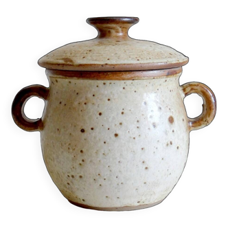 Small enameled stoneware pot Jean-Pierre Prud'Homme