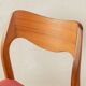 1950s Dining chairs, Nils O. Møller
