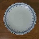 Gien iron earth compote dish Byzance model 19th century