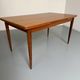 Table à manger extensible en teck design scandinave des années 1960