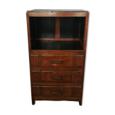 High bedside, semainier style
