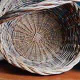 Panier en osier tressé vannerie artisanale