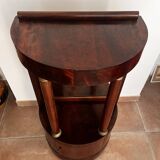 Half-moon console