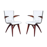 Pair of armchairs the GJ van Os Culemborg 1950