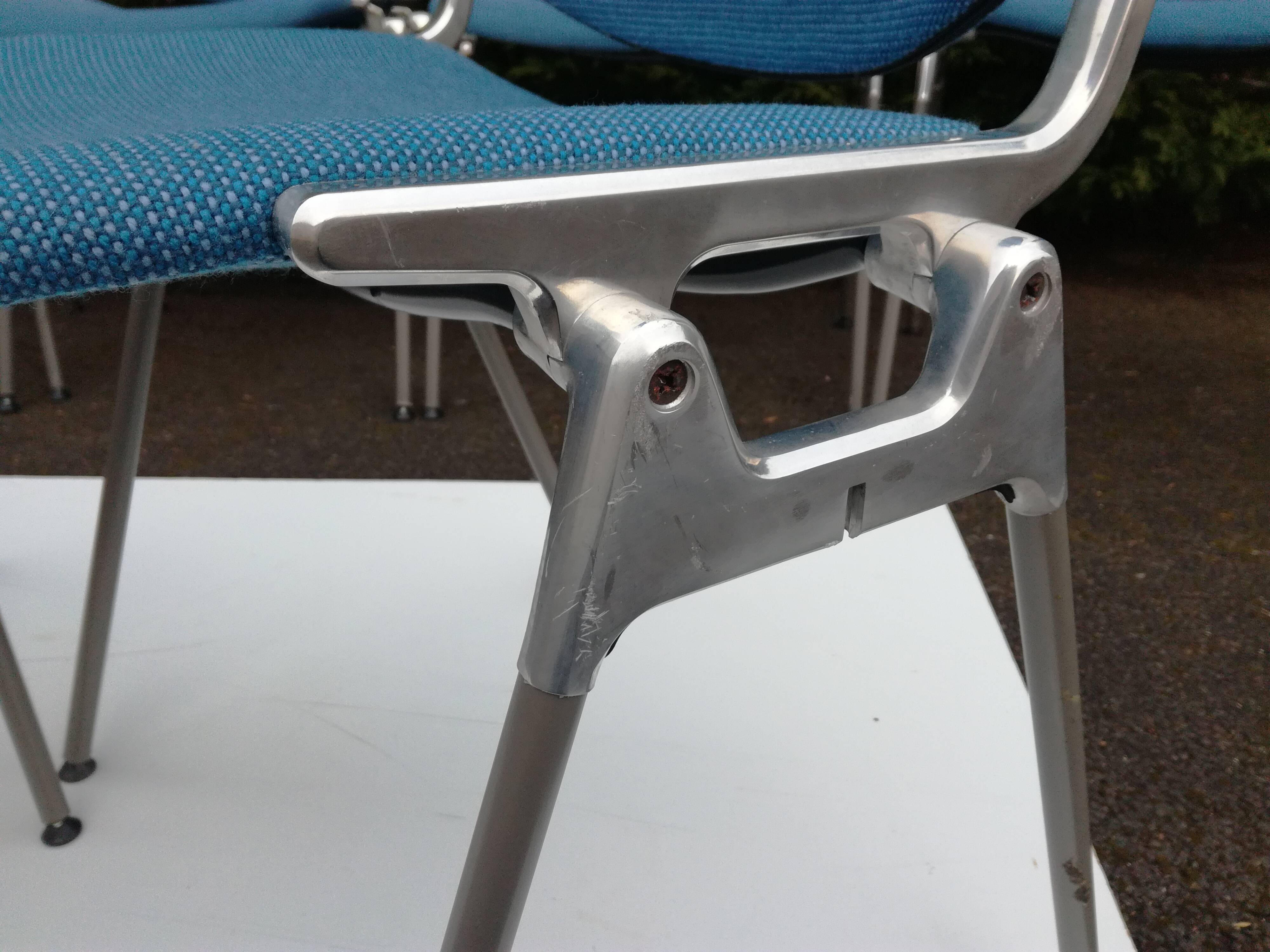 Chairs by Giancarlo Piretti forr Castelli