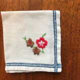 Set of 6 embroidered towels