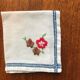 Lot de 6 serviettes brodées
