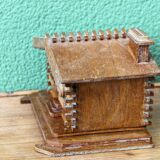 Cigarette display, miniature chalet