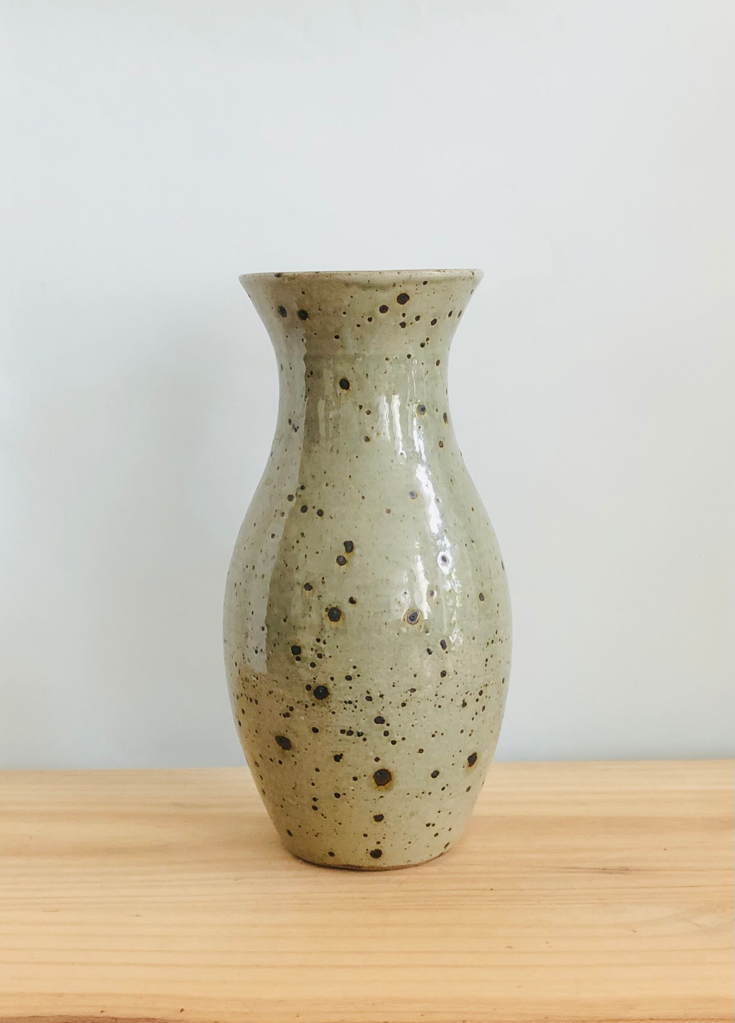 Vintage pyrite sandstone vase