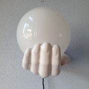 Mid Century ceramic wall lamp, 80s