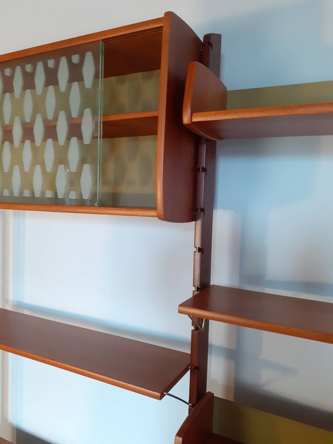 Ergo Teak Storage Cabinet, Vintage Scandinavian 1960s