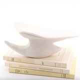 Minimalist ceramic bird sculpture, 1980s