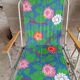 70's folding chairs with armrests