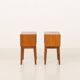 Pair of mid-century teak nightstands, Denmark 1960s